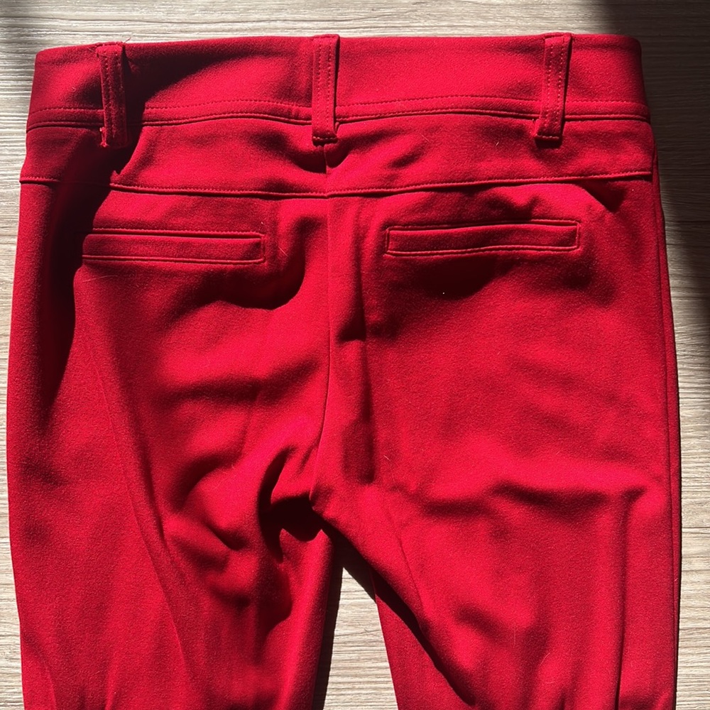 Cache Red Pleated Pants - image 3